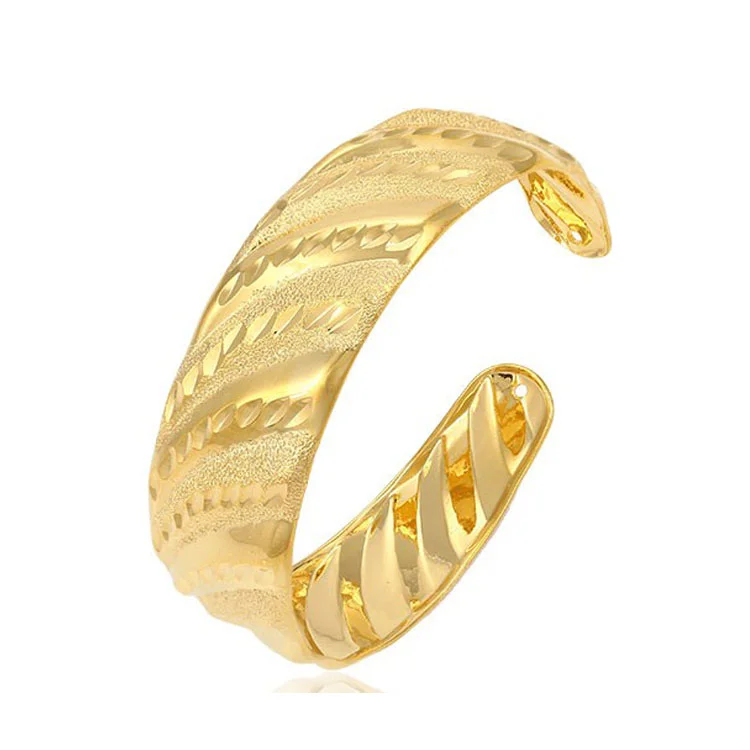

51367 factory supply latest design 24k gold filled indian fashion bangle bracelet