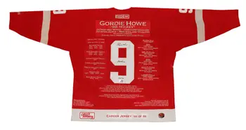 gordie howe jersey