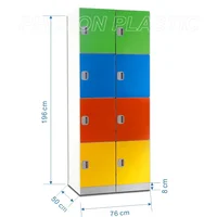 

Factory direct supply easy to clean ABS plastic garage storage cabinet