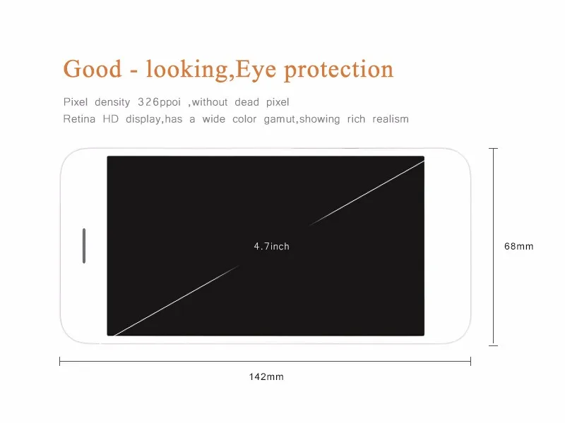 Mobile phone parts 128gb original for iphone7 plus lcd screen digitizer for iphone 7plus accessories
