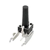 normally open tact switch 6x6 long travel tactile switch with cap