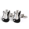 Guitar cufflink make musical instrument cufflinks findings