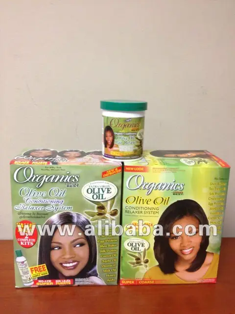 The Africa S Best Organics Olive Oil Hair Relaxer Kit Buy Hair