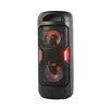Original Black LED Lamp Speaker Portable Wireless Rechargeable Amplifier Speaker Bazooka Outdoor Loudspeakers