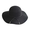 Wool Felt Resort Floppy Hat for Woman