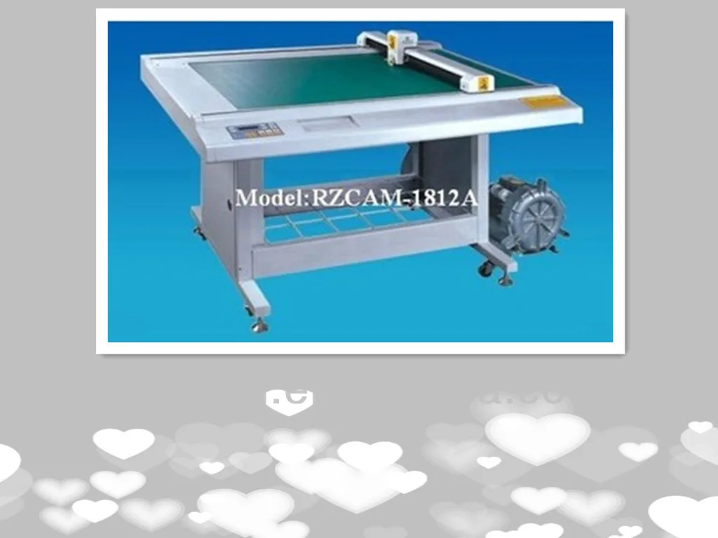 
cardboard sample making or cutting machine with knife blade 