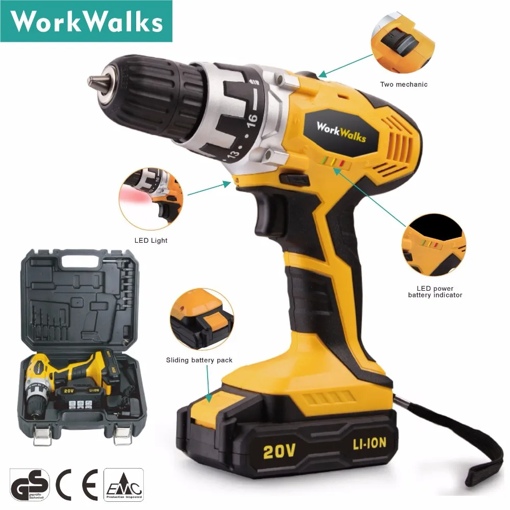 18v Lithium Battery Cordless Electric Drill Buy Cordless Drill,Lithium Battery Drill,Electric
