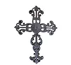 Handmade Western Rustic Cast Iron Crosses Wall Hanging Metal Crosses