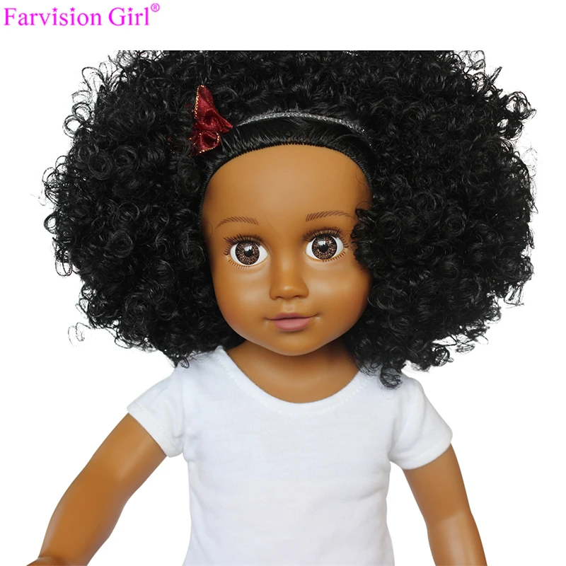 black doll wig