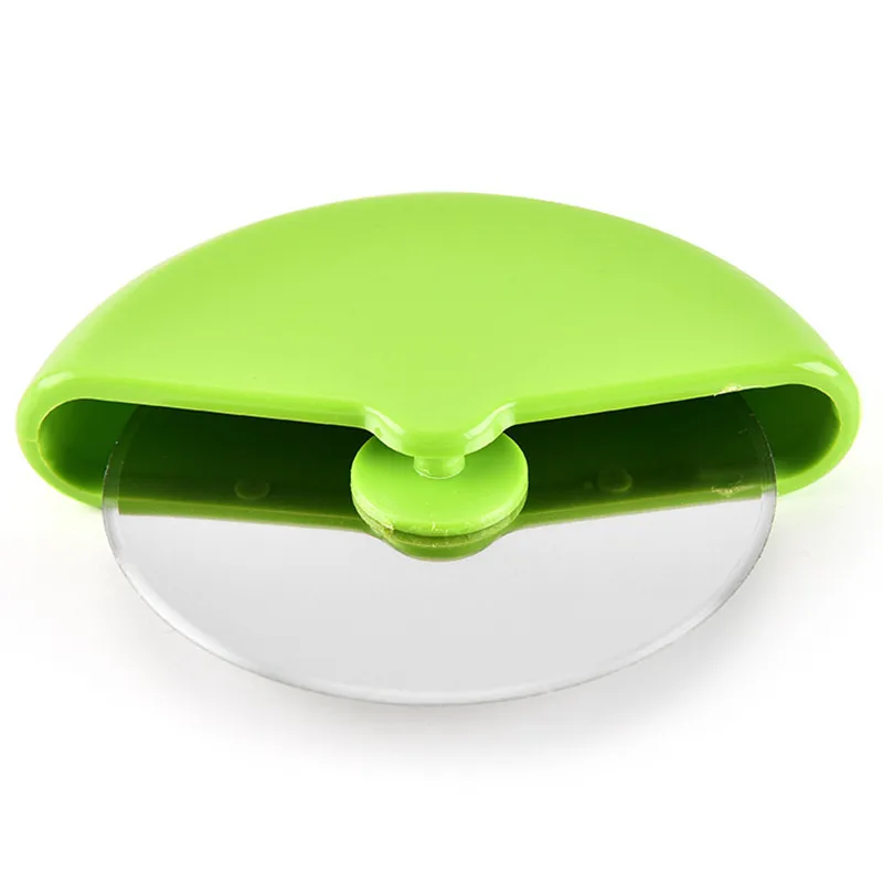 Hot Stainless Steel Pizza Cutter with Plastic Handle