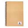 Kid Blue With Office Supply Wide Ruled Paper Pack Subject Spiral Pocket Notebook