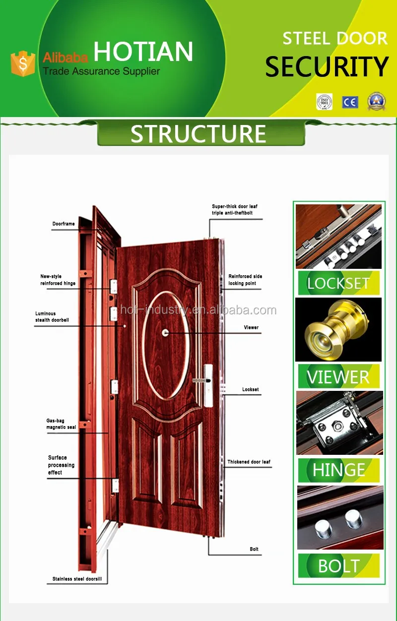 house main gate designs Turkey exterior steel security door entry metal door buy direct from china alibaba