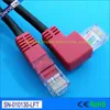 angled patch cord l shape RJ45 cable l shape cat5 patch cord