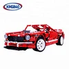 2000pcs plastic red car model toy building block with good price