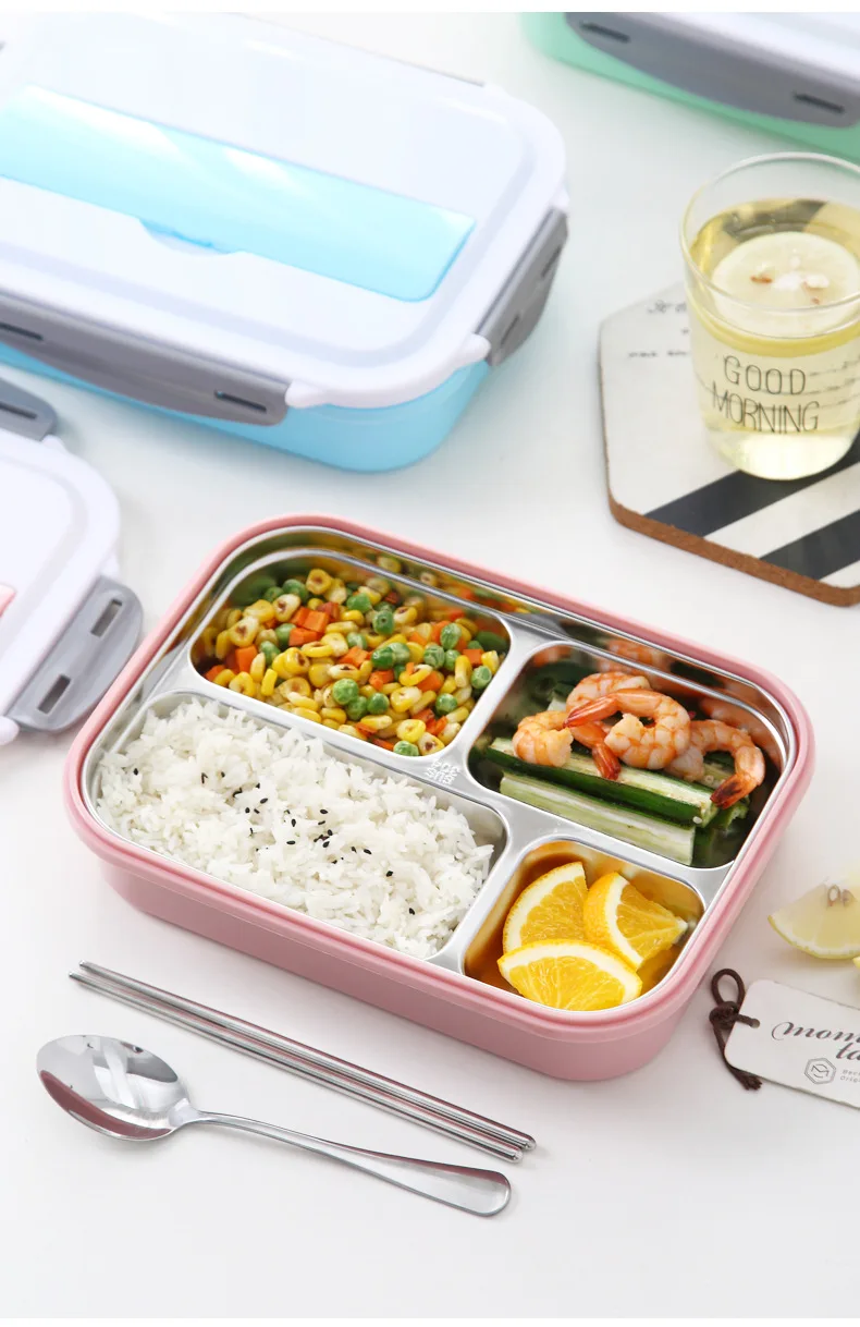 Affordable Tiffin Box Stainless Steel 304 Bento Lunch Box - Buy High ...