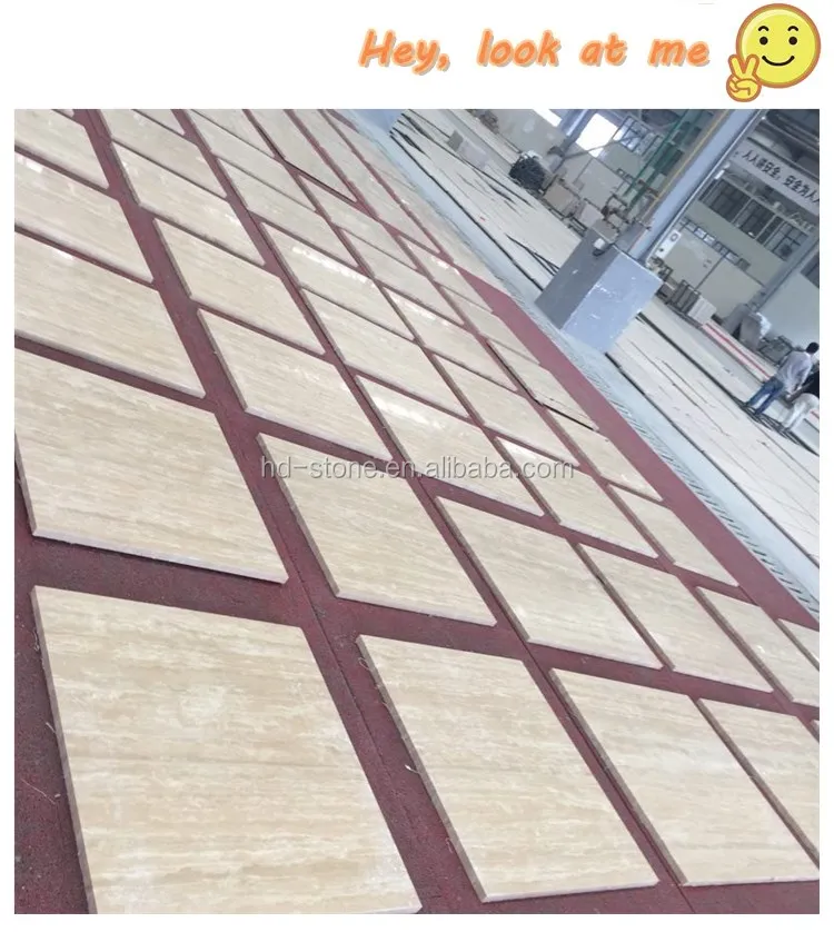 Cheap Turkey Cream Beige Travertine Marble 24x24 Tiles