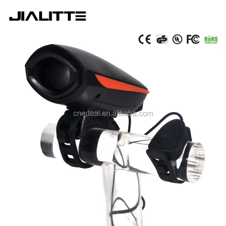 

Jialitte B035 140 Decibels Electronic Bicycle Bike Horn with Remote Switch, 5 colors blue;green;red;pink;orange