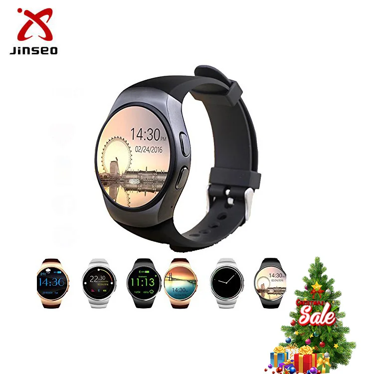 

2018 Newest KW18 Business Smartwatch Bluetooth 4.0 SIM TF Heart Rate For Android And IOS