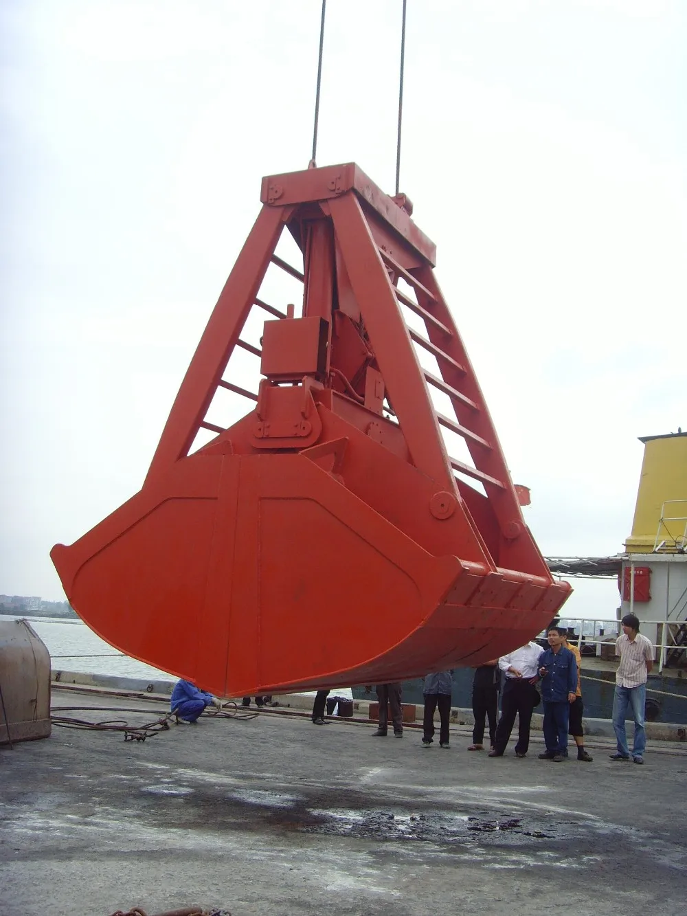 maxtech 电动液压翻盖马达抓斗船用抓斗 - buy 液压翻盖抓斗,电动翻盖