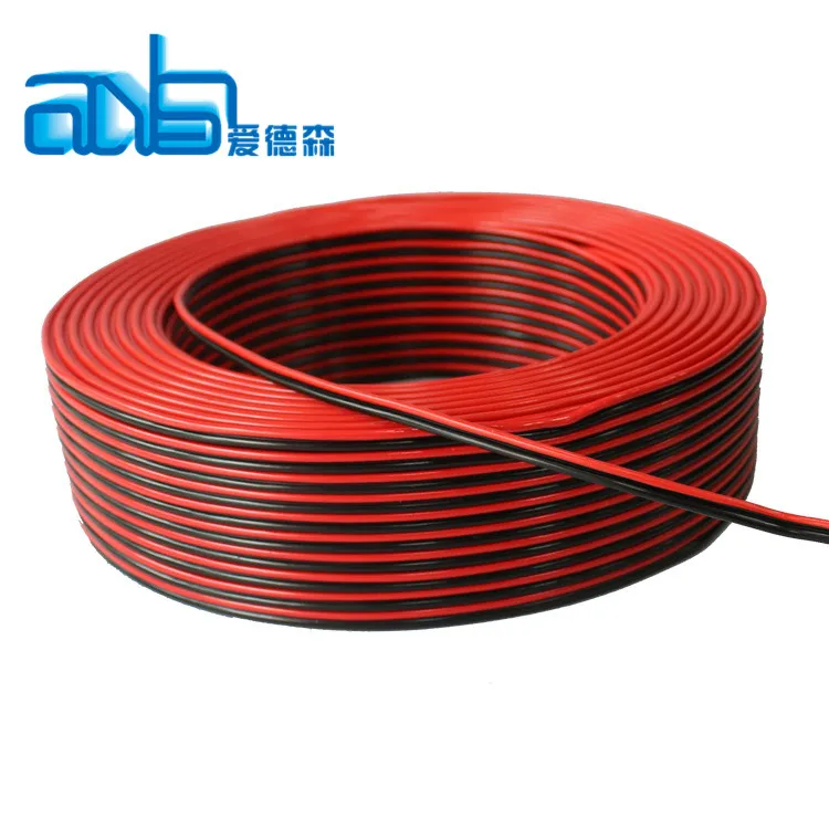 High Performance Black And Red 2c 22awg Speaker Cable Buy High