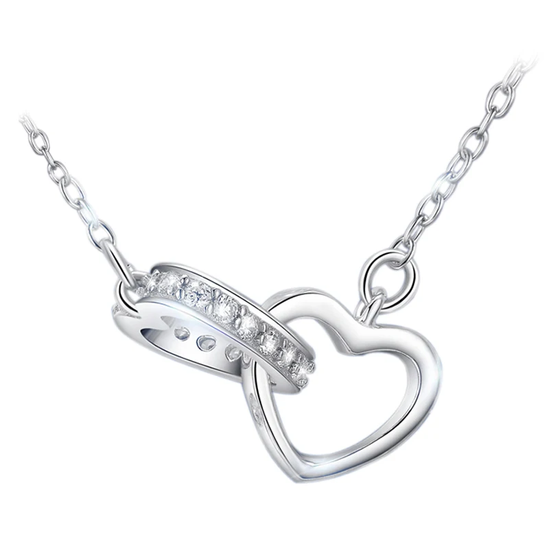 angel nina heart necklace