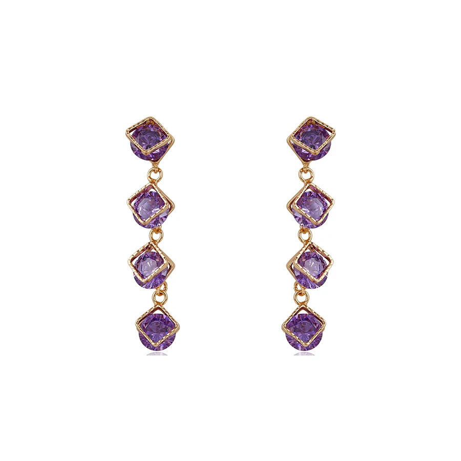 

94255 Xuping Jewelry Fashion 18K Gold Plated Earring