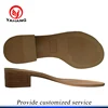 fashion high heel sole brush off sandal soles lady