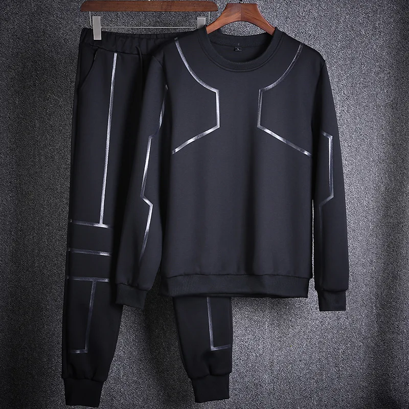 Men Winter Slim Fit Tracksuit Jogging Suit Men Sportswear Running sets