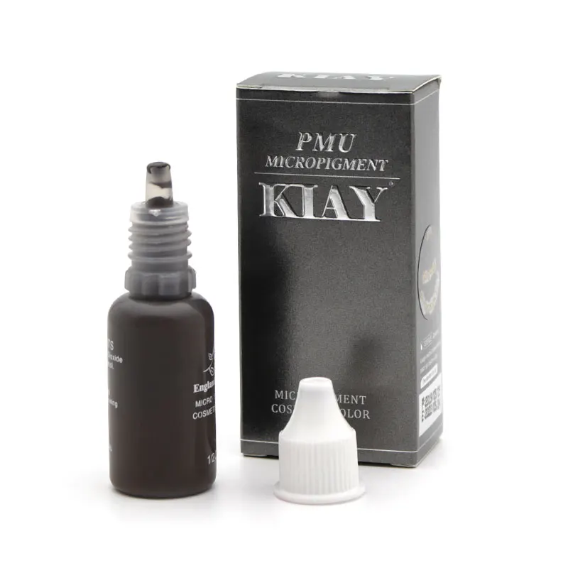 

Kiay 100% Pure Plant Permanent Makeup Eyebrow Lip Eyeliner Tattoo Micropigment, 30 colors