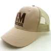 Design Wholesale Trucker Hat Vans sports Khaki Trucker Hat