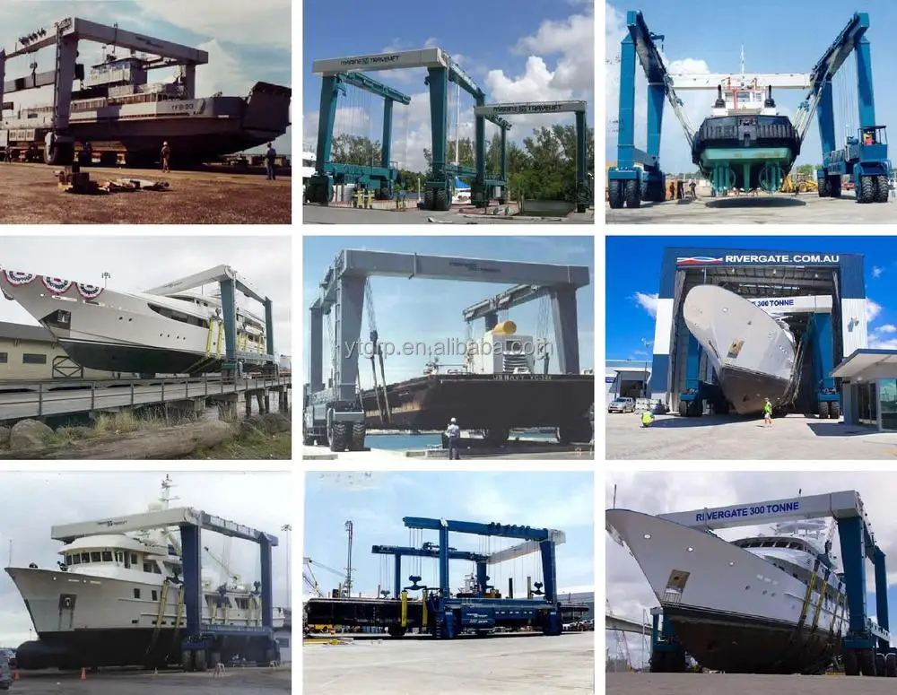 Gantry for Yacht and Small Boat,30t Travel Lift