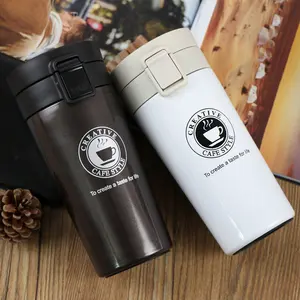 Image of Thermos coffee Mug Double Wall Stainless Steel 304 travel coffee mug Vacuum Flask Water bottle thermo Tea Mug Custom Logo
