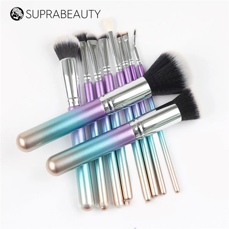 2018 professional cosmetics brush 10 pcs makeup brush set
