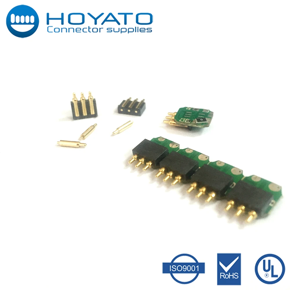 High Quality Smt Spring Loaded Connector Pogo Pin 2.54mm Pitch