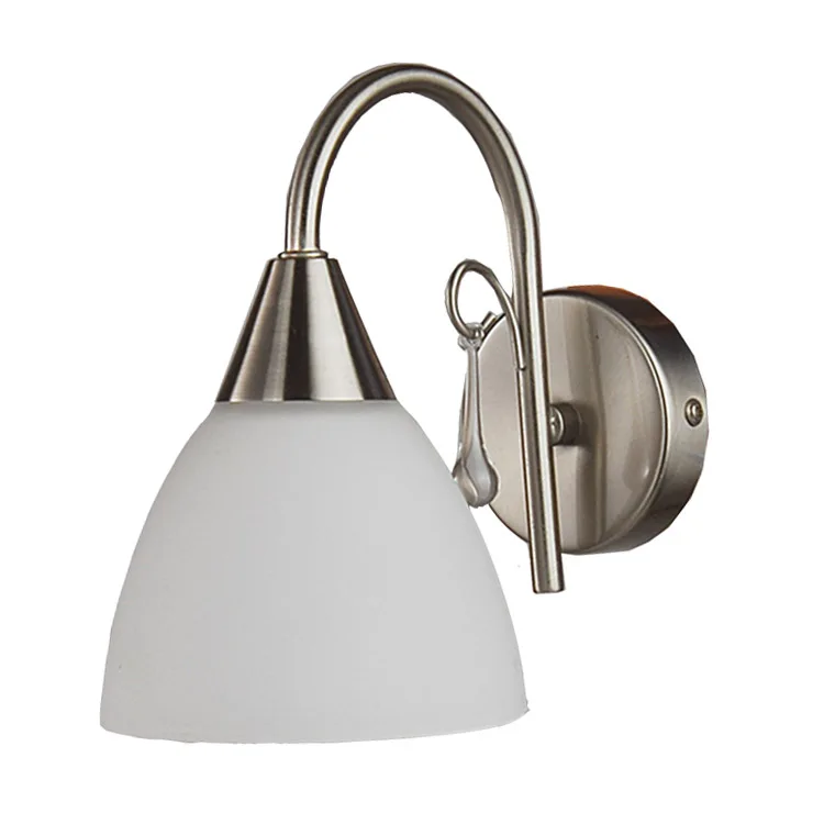 Decorative Ceiling E27 3/5/8 Lights lobby white brush golden glass shade brass living room chandelier