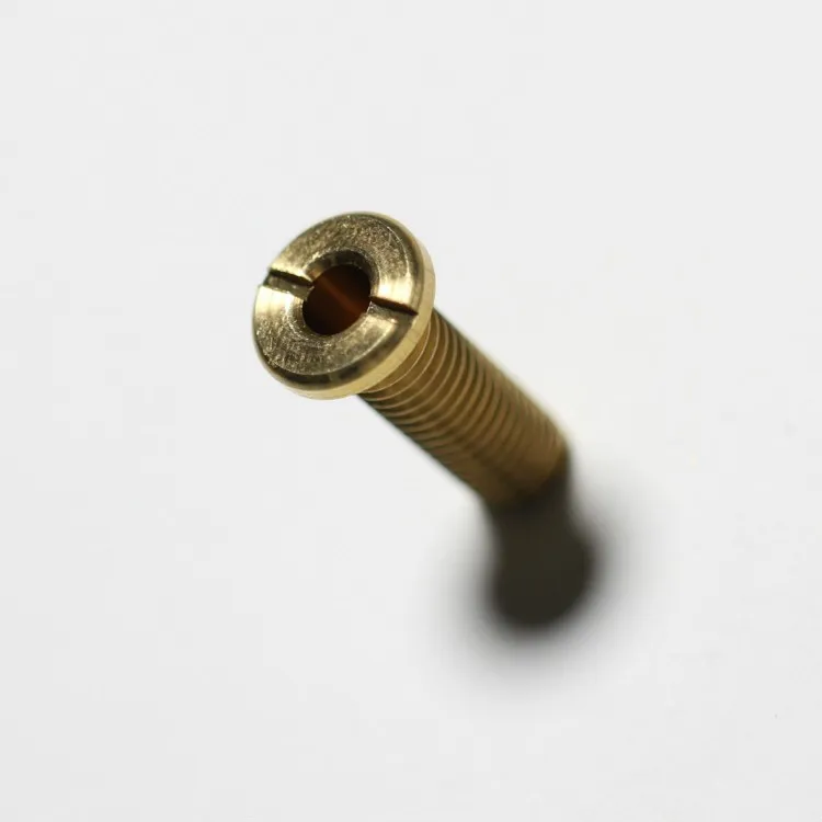M7 Hollow Slotted Copper Screw Brass Screw Buy M7 Brass Screw,Hollow