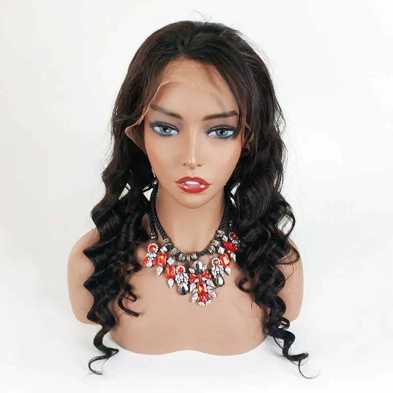 

Best full lace wig vendors 130% density exotic wave Brazilian Peruvian human hair full lace wig