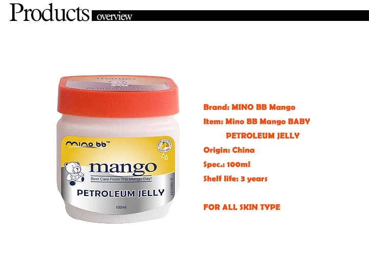 Best Baby Skin Care Petroleum Jelly Production - 100ml