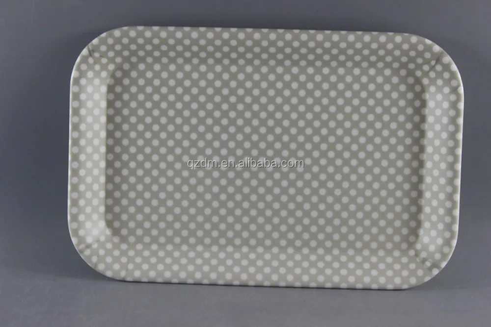 Large Size Melamine Serving Tray For Korea Market