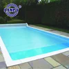 Customized automatic swimming pool safety cover PC slats hidden motor key switch save replacement cost