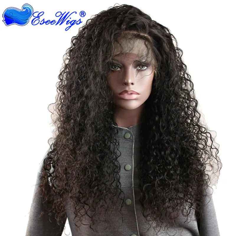 

Best Sell Human Hair Deep Curl Natural Lace Front Wigs