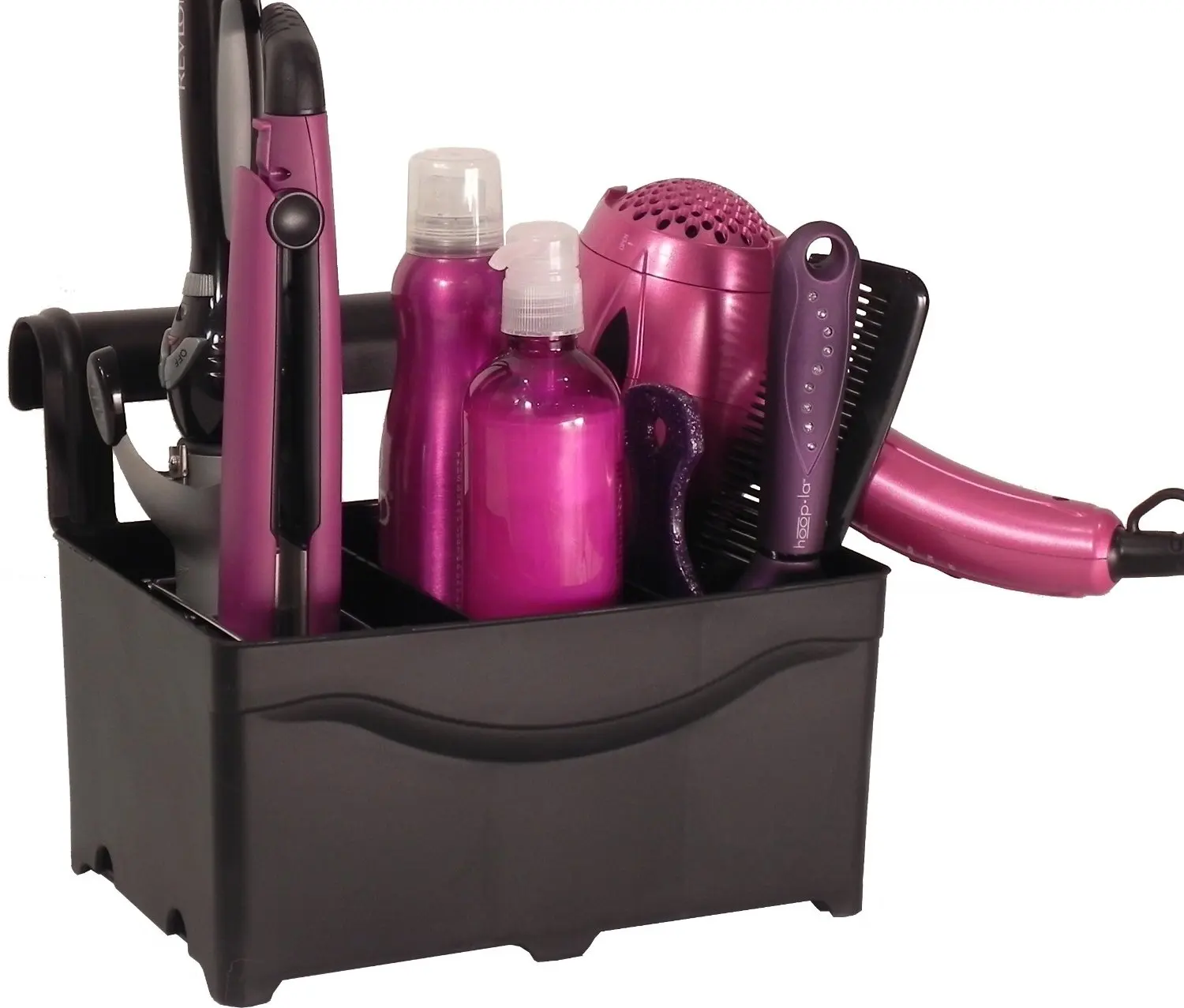 Curling Iron Dryer Find Deals On Get Quotations Styleaway Black Organizer Hanger For Curling Iron Flat Dryer