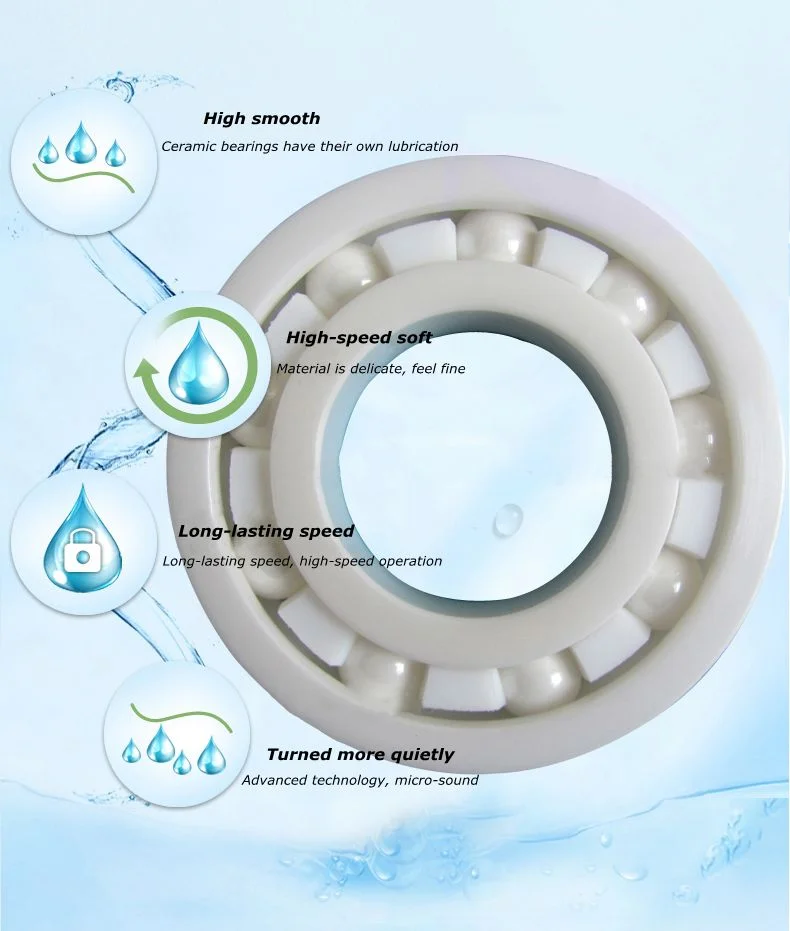 25x37x6 37 X 24 X 7 Mr2437 Ceramic High Speed Ball Bearing 100000 Rpm