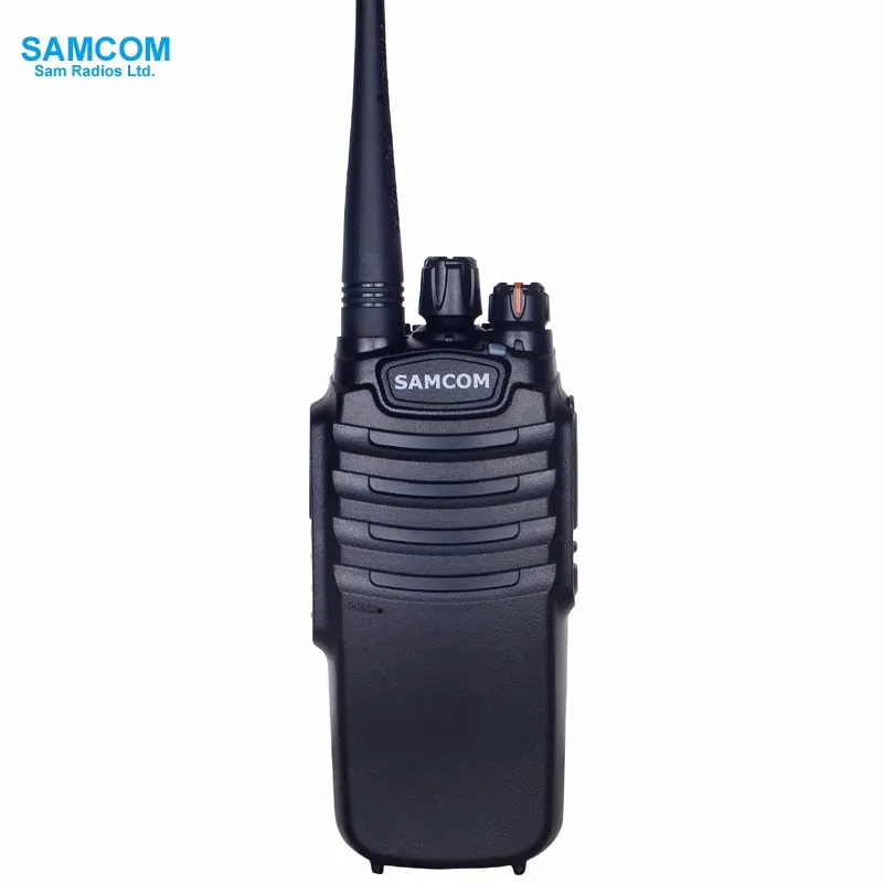 

Talkie walkie with long-range communication system Samcom Radios CP-400HP 10W transceiver, Black