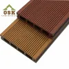 Engineered type non-distorted lowest price decking wpc crack-resistant decking and our WPC decking 100% eco friendly not PVC