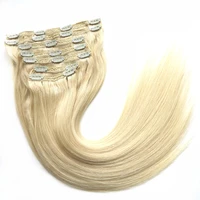 

XUCHANG HARMONY HAIR 2 sets 22" 120g double drawn thick virgin remy lace attach seamless clip in hair extensions 100% human hair