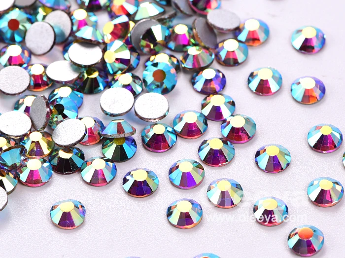 Wholesale Air Violet Strass Crystal Glass Flatback Purple Non Hot Fix Rhinestone Sunglasses Designs Nail Crystals Rhinestones