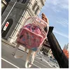 Two Pieces One Set Korean Sweet Lovely Fashionable Shoulder Crystal Mini-Backpack Girls Backpack With Drawstring