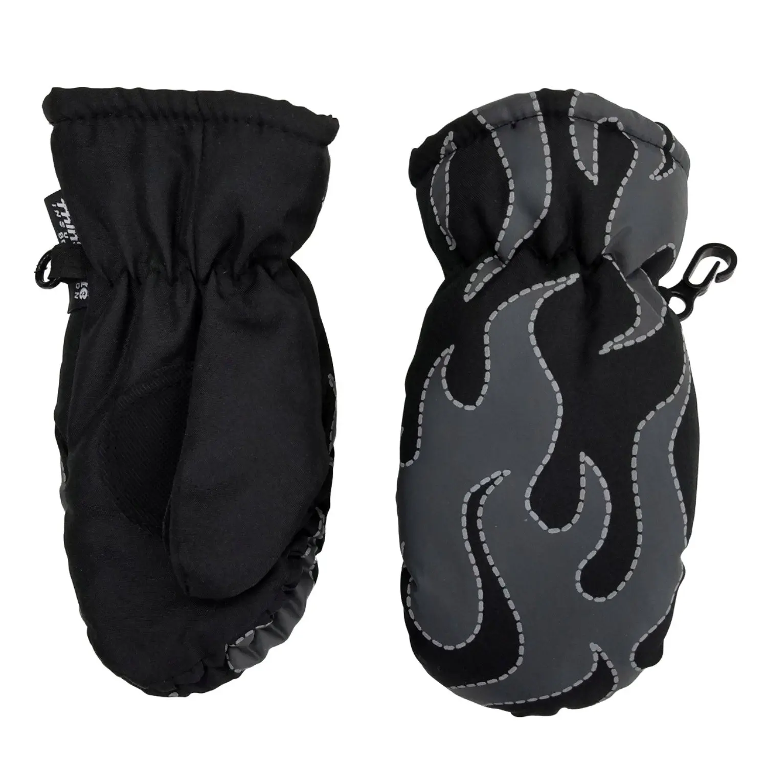 GILBINS Kids Winter Warm Thinsulate And Quilted Breathable Ski Mittens Size 4-6