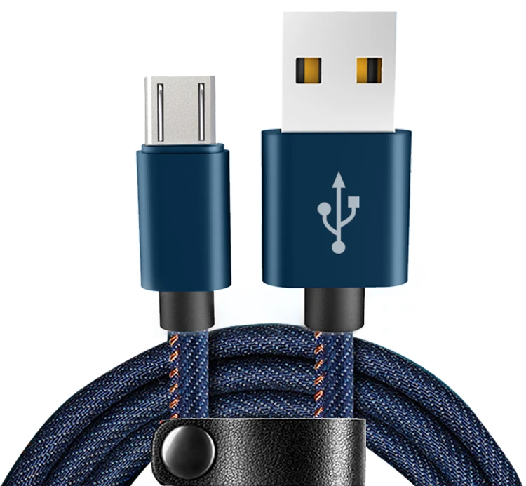 High Quality Universal Cell Phone Cable 5V 2A 1M Braided Micro USB Charging Cable , USB Charging Cable - ANKUX.COM